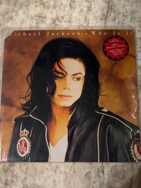 Michael Jackson Who is it 12” single vinyl record RARE